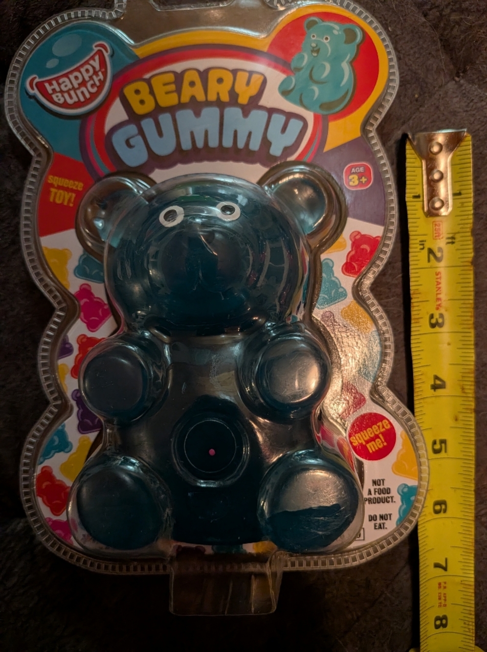 6"Beary Gummy ChubbySquishy Toy - Blue